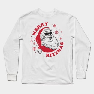 Merry Rizzmas - Santa Long Sleeve T-Shirt